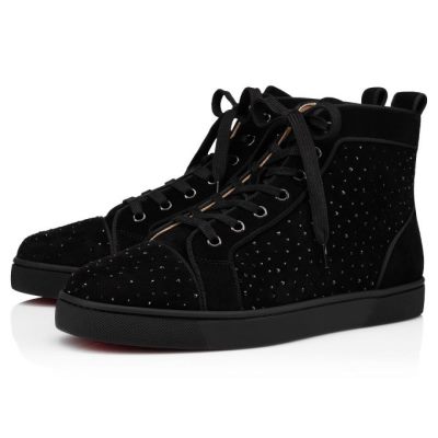 Zapatillas Louis Orlato Christian Louboutin Hombre - Negros - 3195015H358